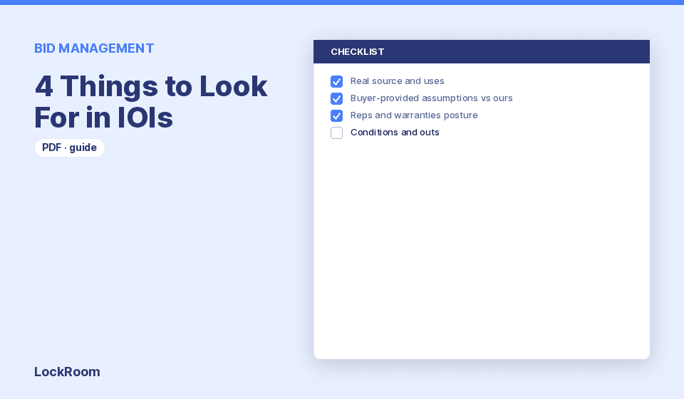 4 Things to Look For in IOIs thumbnail