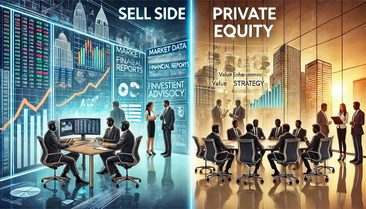 Sell Side vs. Private Equity: Strategic Differences And Synergies In Finance